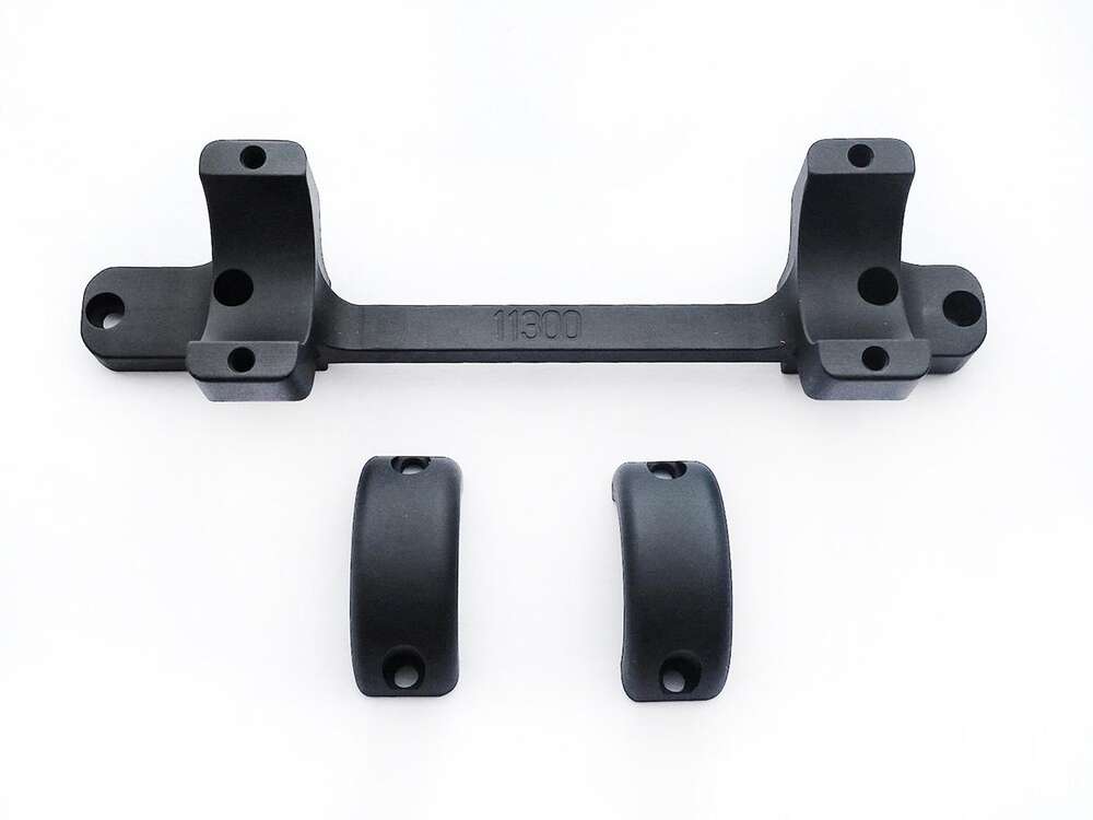 Scope Mounts DNZ Products Ready Series HOWA 1500 LA BLK HIGH  30MM